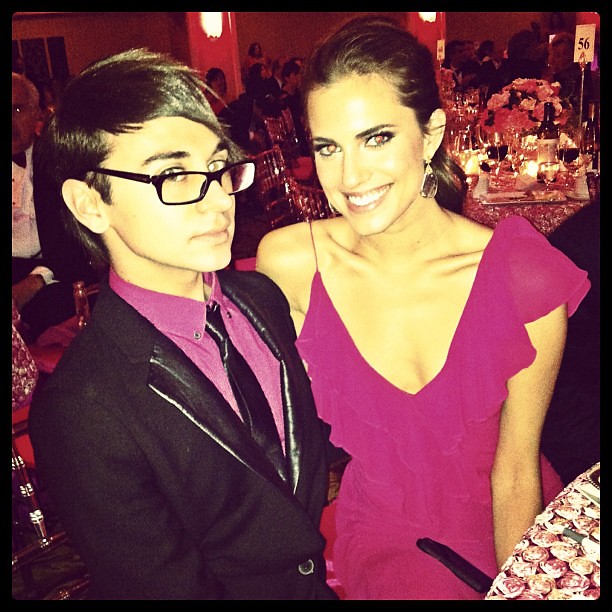 Christian csiriano and Allison Williams at BCRFcure