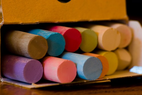 Colour chalks - Francis Bourgouin