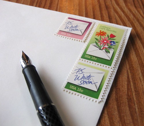 P.S. Write Soon: Vintage 1980 letter-writing stamps