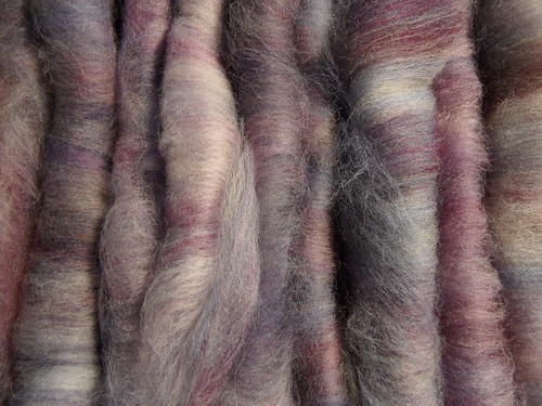 FCKFiber Club Famous Couples Spring 2012-March-Sid & Nancy (this is Sid)-1.2oz-Polwarth-hand carded rolags