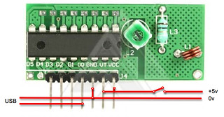 Simple 433MHz R/C circuit