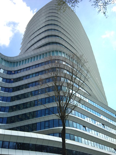 Tree and building by XPeria2Day