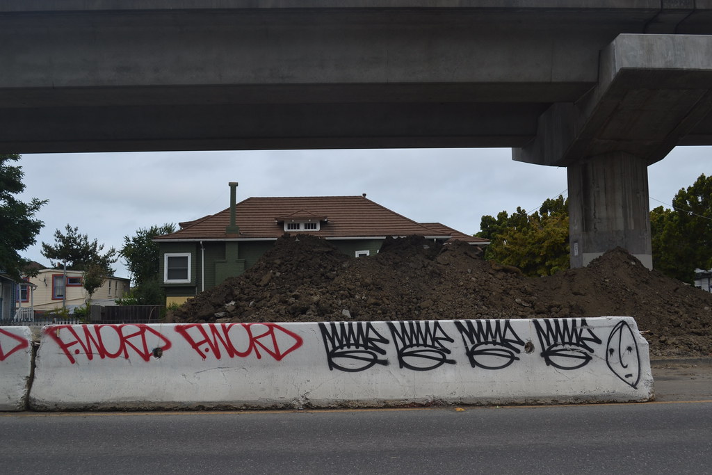 FWORD, MINE, TWB, Graffiti, Oakland, Street Art