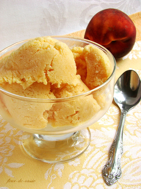 мороженое персиковое 2
