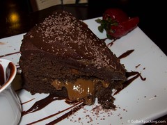 Chocolate arequipe cake