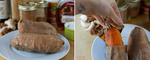 Garlic Maple Sweet Potato Casserole - Vegan + Gluten-free