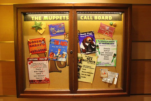 Muppets Adventure Game Call Board clues