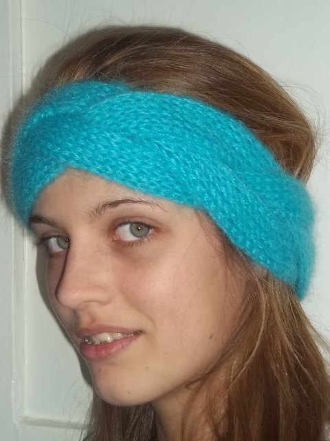 cable knit headband