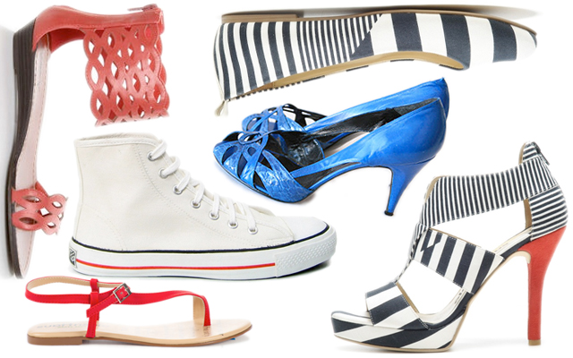 fair vanity, rachel mlinarchik, shoes, red white and blue, made in USA, fashion blog