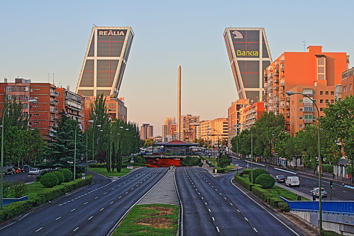 La torre de Bankia en Madrid