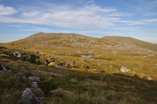Camp between An Creachal Beag and Aonach Buidhe