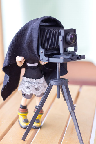 Handmade 1/12 scale technical camera producing