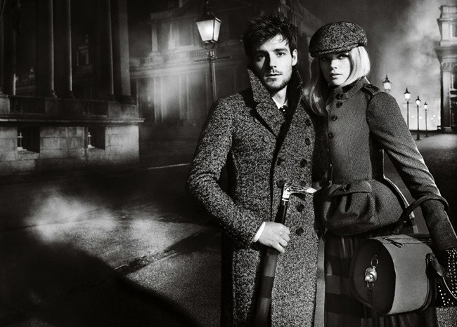 5 Burberry Autumn Winter 2012 Ad Campaign featuring Gabriella Wilde and Roo Panes
