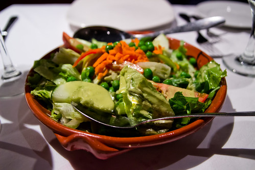 Side Salad at Marisqueira