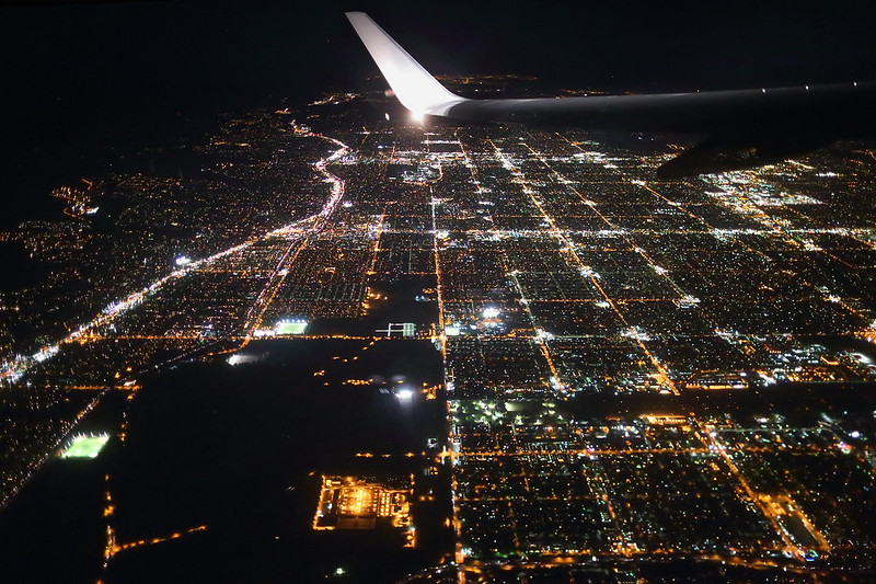 Air Travel - Los Angeles from Above