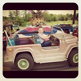 Emmy, so happy to drive solo!