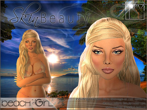 Topaz Square~Skin Beauty~Beach 
Girl~