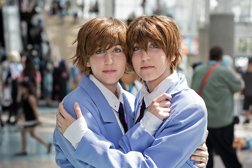 Anime Expo 2012 Cosplay: 常陸院光 & 常陸院馨 from 桜蘭高校ホスト部
