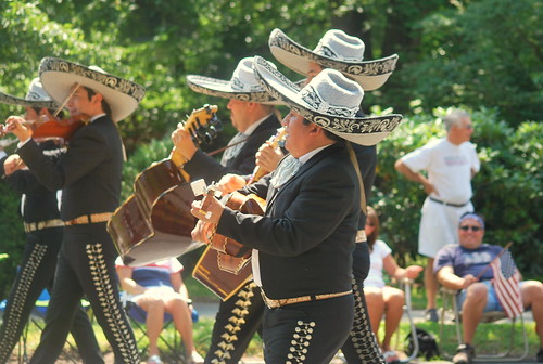 4th - mariachi band players