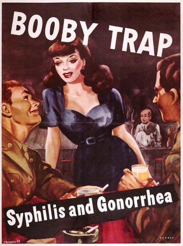 Boobytrap - Anti-Prostitution Poster, WWII