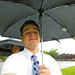 Elder Brown in the rain!