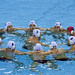 Water Polo - Romanian team huddle