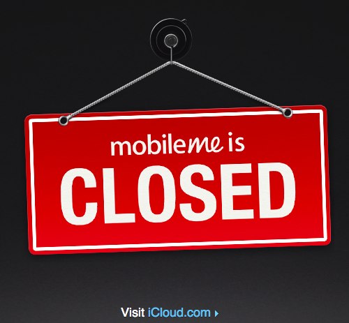 Mobile Me is Closed