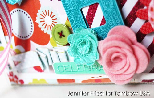 Celebrate Mini Book - Tombow USA by Jennifer Priest- detail 1