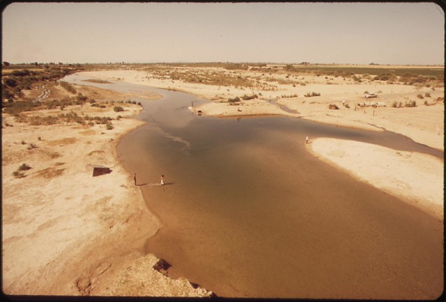 Colorado River at Mexican border, May 1972