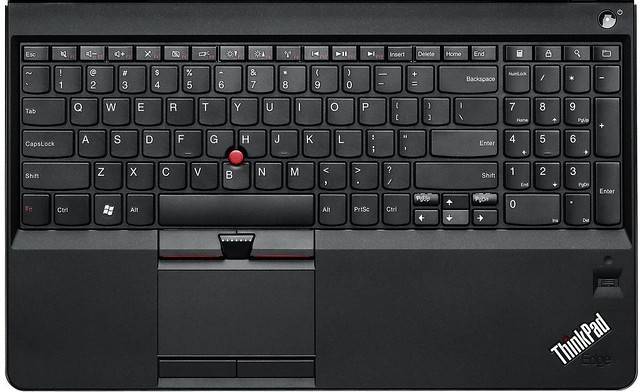 Edge E520 keyboard design