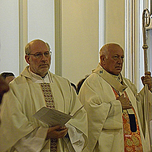 Eugenio Valenzuela S.J. y Monseñor Ricardo Ezzati