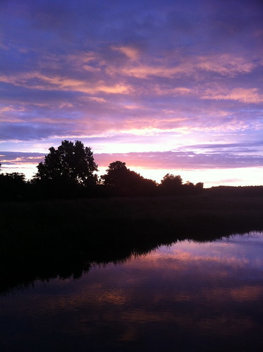 Sunset in Ommen (July 14, 2012)