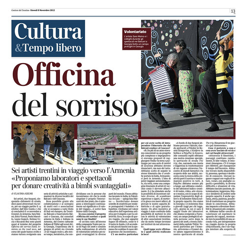Corriere del Trentino 8_11_2012
