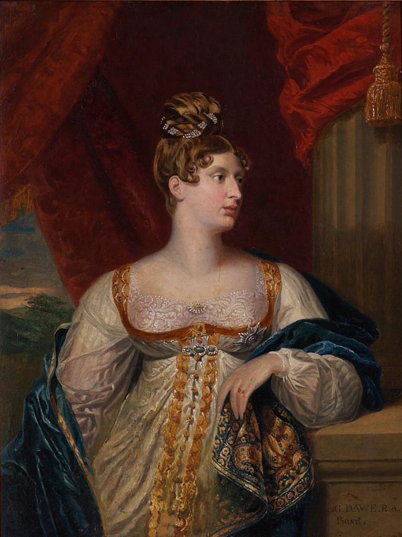 Princess Charlotte Augusta of Wales, heiress presumptive of the British crown, 1817