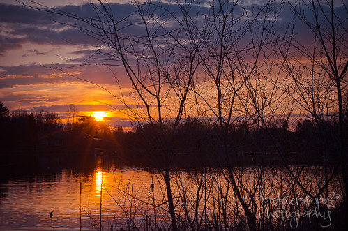 Manotick sunrise on the Rideau River