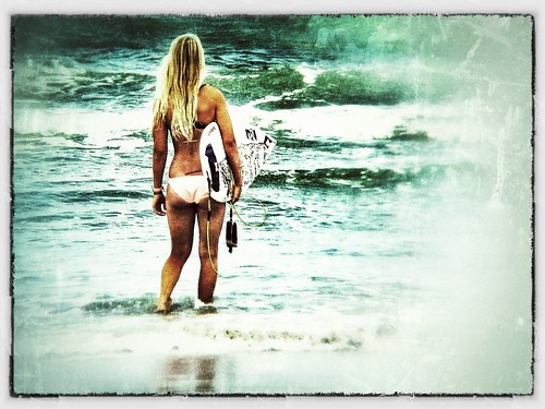 New Smyrna Beach Surfer Girl shot with an iPhone 5 by Emanon Photography