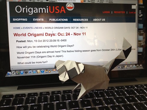 World origami days are passing by