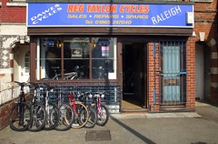 Picture of Reg Taylor Cycles