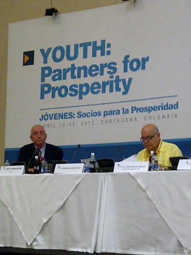 Secretary General Insulza Inaugurated Youth Forum in Cartagena