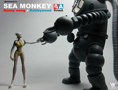3A x Kenny Wong Sea Monkey and Snowpea 1/12