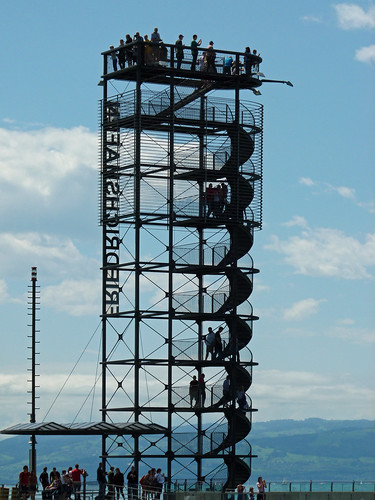 Aussichtsturm - free climbing tower, Friedrichshafen