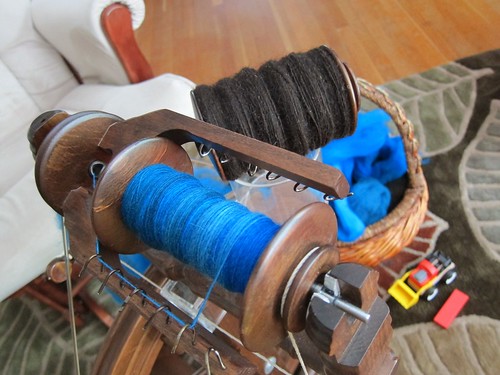 I've actually gotten some spinning done!
