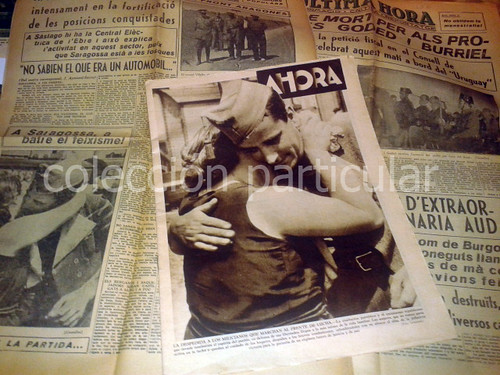 Barcelona, 2 de agosto de 1936, «el beso revolucionario» Agustí Centelles i Ossó. by Octavi Centelles