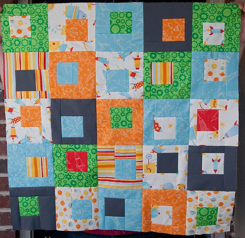 Quilt tops for Sam and Jayden