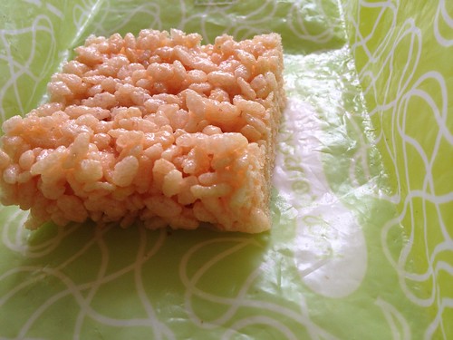 Lunch Box Ideas - rice bubble slice
