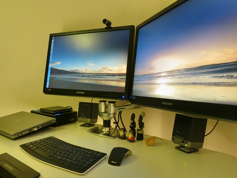 New Ergotron Workfit-D desk