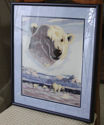 Polar Bear Framed