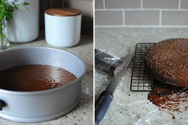 vegan-chocolate-cake-making