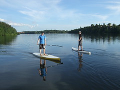 SUP grupp-paddling 2012