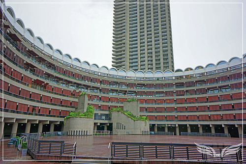 The Establishing Shot: 007 Quantum Of Solace MI6 Film Location - The Barbican, Frobisher Crescent, London by Craig Grobler